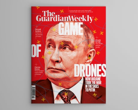 Game of drones: inside the 7 August Guardian Weekly