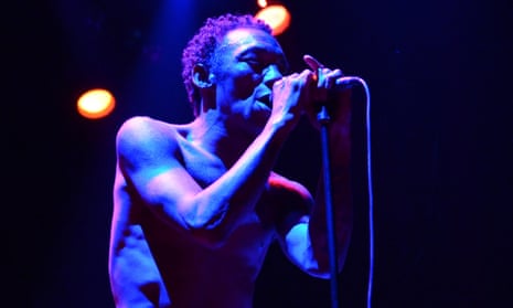 Tricky performing in London in April 2012.