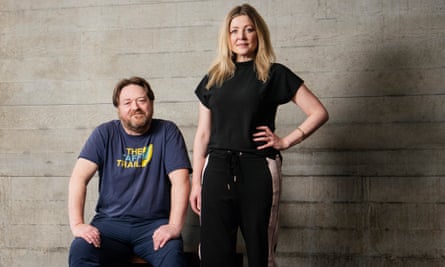 Gary Owen et Rachel O'Riordan.