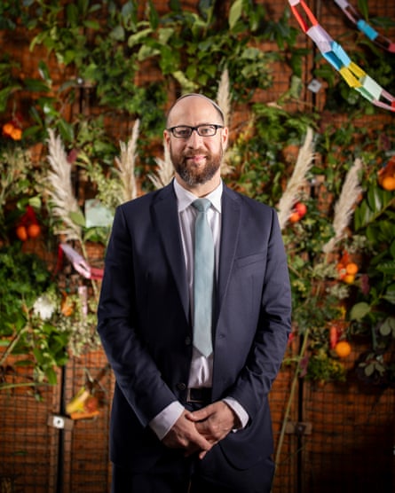 Jordan Helfman looking at the camera