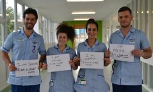 Medical staff at the University Hospital of South Manchester