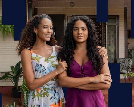 Taís Araujo and Bella Campos in Vale Tudo.