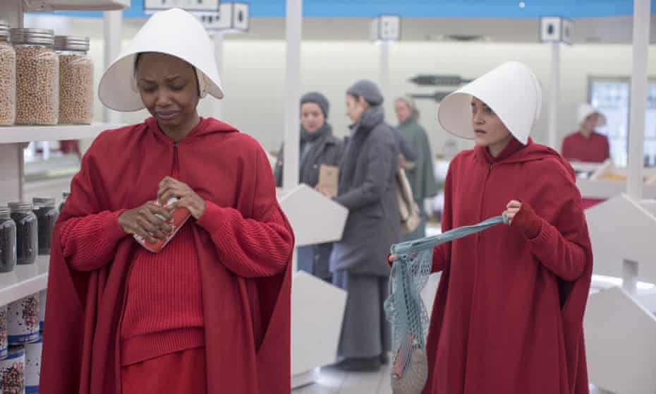 The handmaids come over all Mean Girls. 