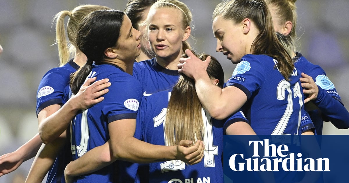 Chelsea earn first win over Wolfsburg as Pernille Harder takes centre stage