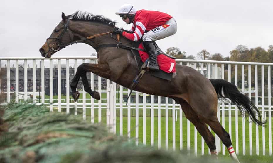 Coneygree pictured in action at Sandown in 2015.