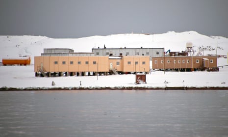 The Russian Bellingshausen station in Antarctica 