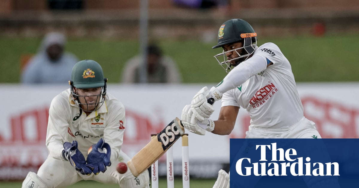 Australia on the back foot as Bavuma plays captain’s innings for South.