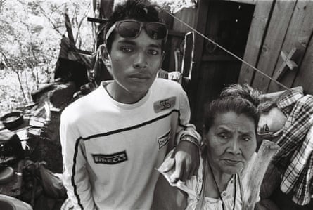 Franklin, 15, and his grandmother Maria Enma, 72, in Honduras, 2015