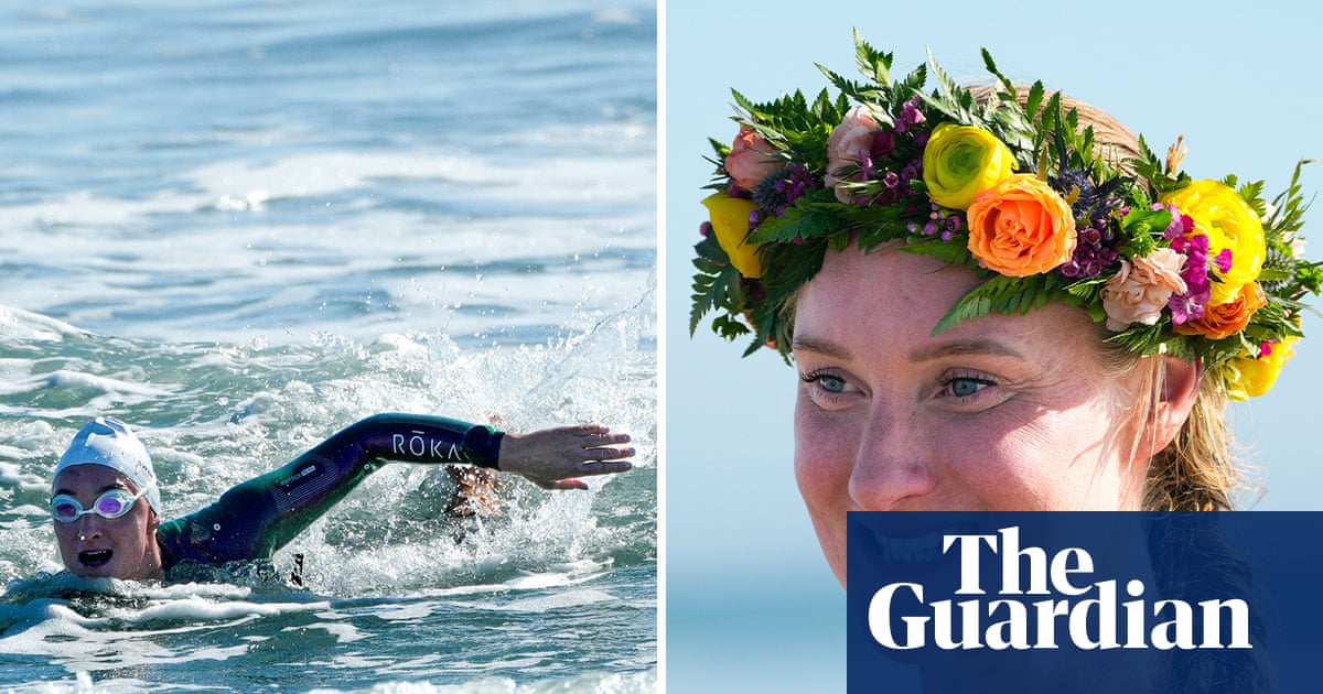 ‘It was so magical’: the 33-year-old who made history swimming the length of California