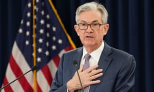 El presidente de la Reserva Federal de los Estados Unidos, Jerome Powell.