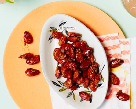 fennel, lemon and smoked paprika almonds
