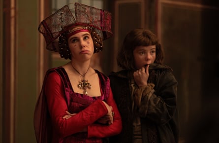 From left: Zosia Mamet as Pampinea and Saoirse-Monica Jackson as Misia in The Decameron.