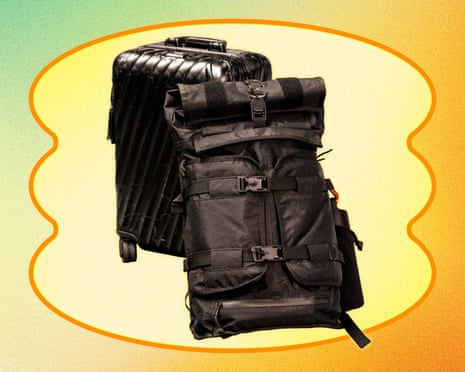 best travel backpack to replace suitcase Baggex Store Premium Rugged Conversion System, Lockable Buckles,Zippered Pockets,Deluxe Padded Backplate Luggage Strap for 22-30 Inch Hardshell Case/Luggage/Suitcase : Electronics multiple tech and accessory pockets 10 Best Carry On Travel