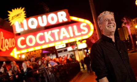 Chef Anthony Bourdain.