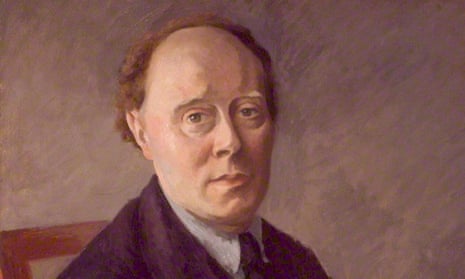 Detail of a portrait of Clive Bell by Roger Fry circa 1924.