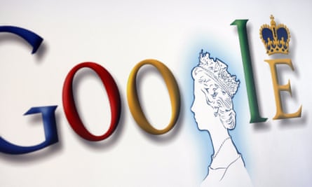 Google poster featuring the Queen