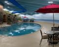 The Survival Condo’s underground pool.