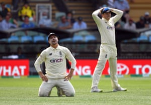 Burns can’t hide his disappointment in the slips.
