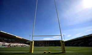 Franklin’s Gardens, the home of Northampton, one of the Premiership clubs where players and staff have taken a 25% wage cut in response to the coronavirus crisis