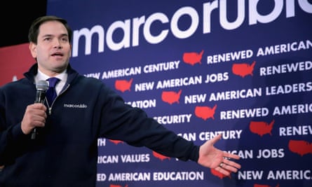 I M Going To Say It Again Marco Rubio Sticks By Broken Record Debate Display Marco Rubio The Guardian
