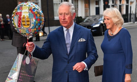 Prince Charles and the Duchess of Cornwall on his birthday.