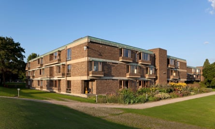 College accommodation in Cambridge.