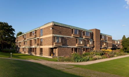 Logement universitaire à Cambridge.