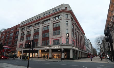 Art deco Marks & Spencer building near Marble Arch in London