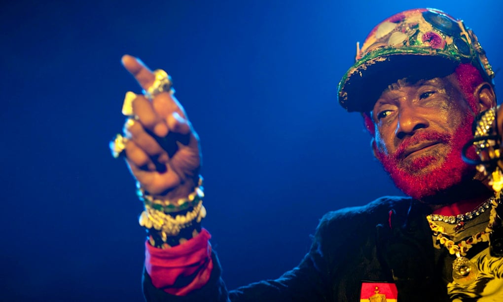 Lee ‘Scratch’ Perry performing in Budapest in 2011. 