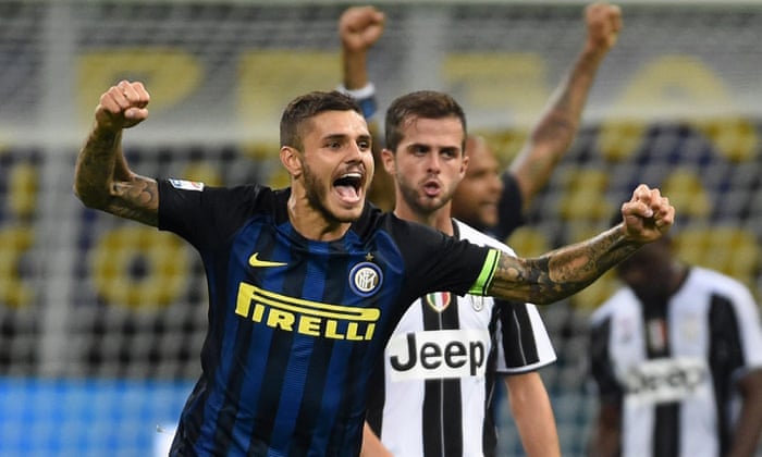 Mauro Icardi apazigua torcedores do Inter, na vitória do Derby d’Italia sobre o Europa
