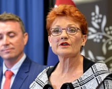Pauline Hanson says One Nation victim of 'political attack' by al-Jazeera and ABC | One Nation | The Guardian