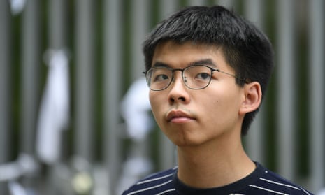Hong Kong democracy activist Joshua Wong