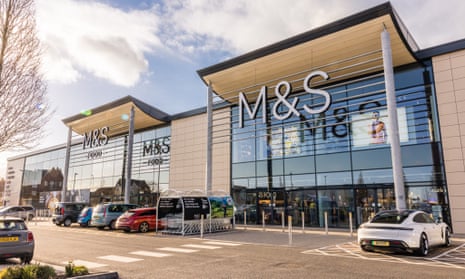 One of M&S’s large new stores, on a retail park in  Colchester.