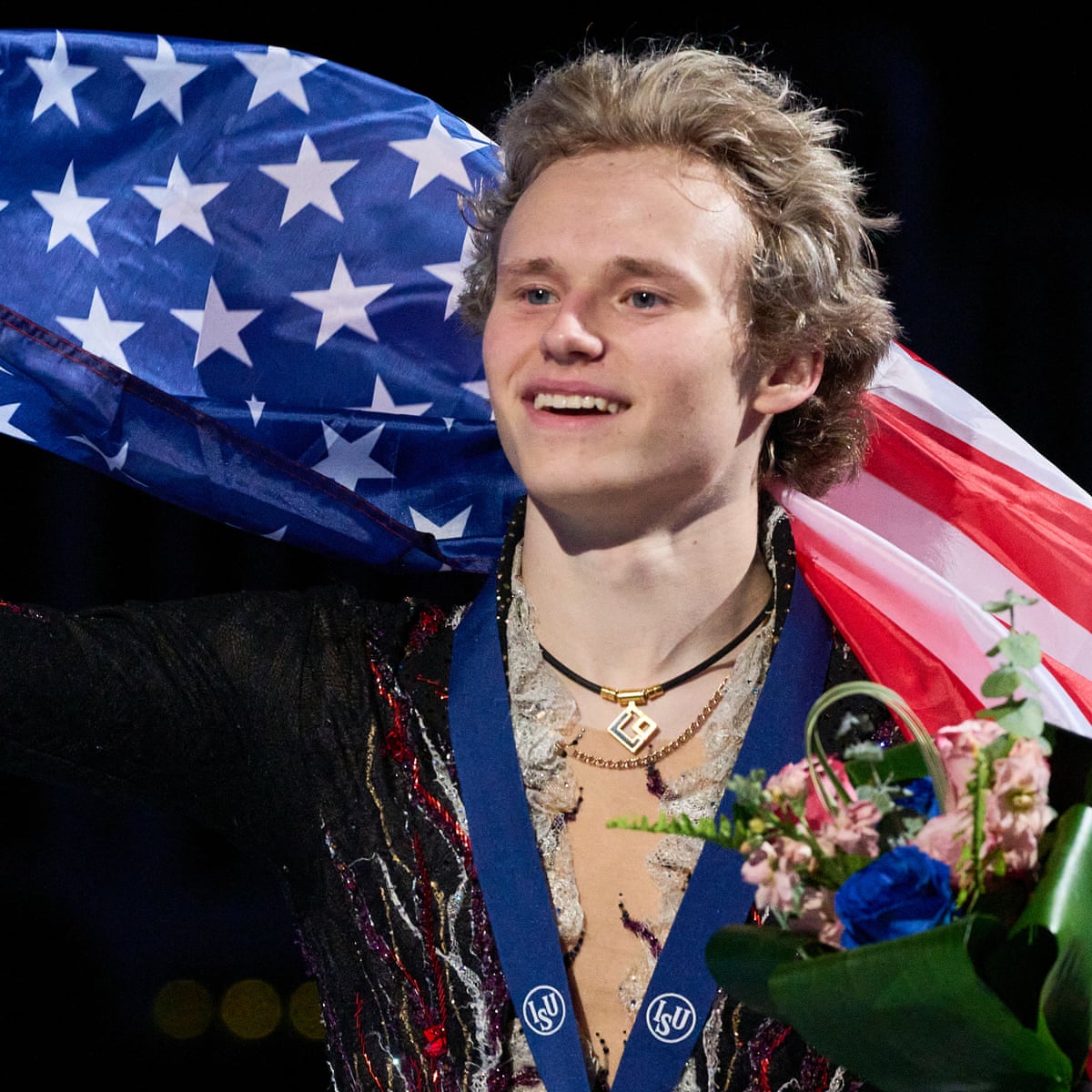Unstoppable Malinin repeats as world champion with six quadruple jumps | Figure skating | The Guardian