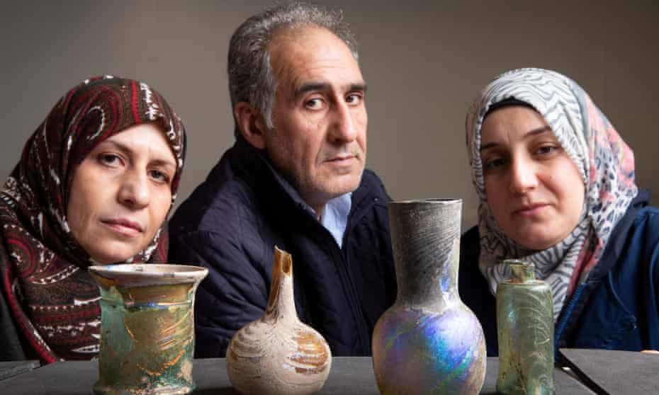 Marjam Alhorani, Jamal Horani and Khadeja Alhorani