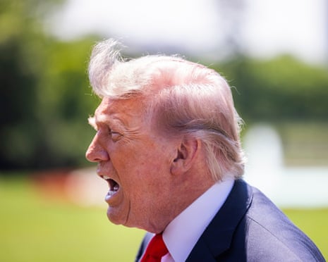 On Sunday, Trump said that US and Iranian representatives were having ‘very positive discussions’, typically offering surprisingly good news just hours before the markets opened.Photograph: Jim Lo Scalzo/UPI/Shutterstock