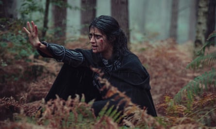 Spellbinding: Anya Chalotra starring in series 2 of The Witcher.
