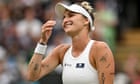 Marketa Vondrousova into semi-finals after fightback against Jessica Pegula