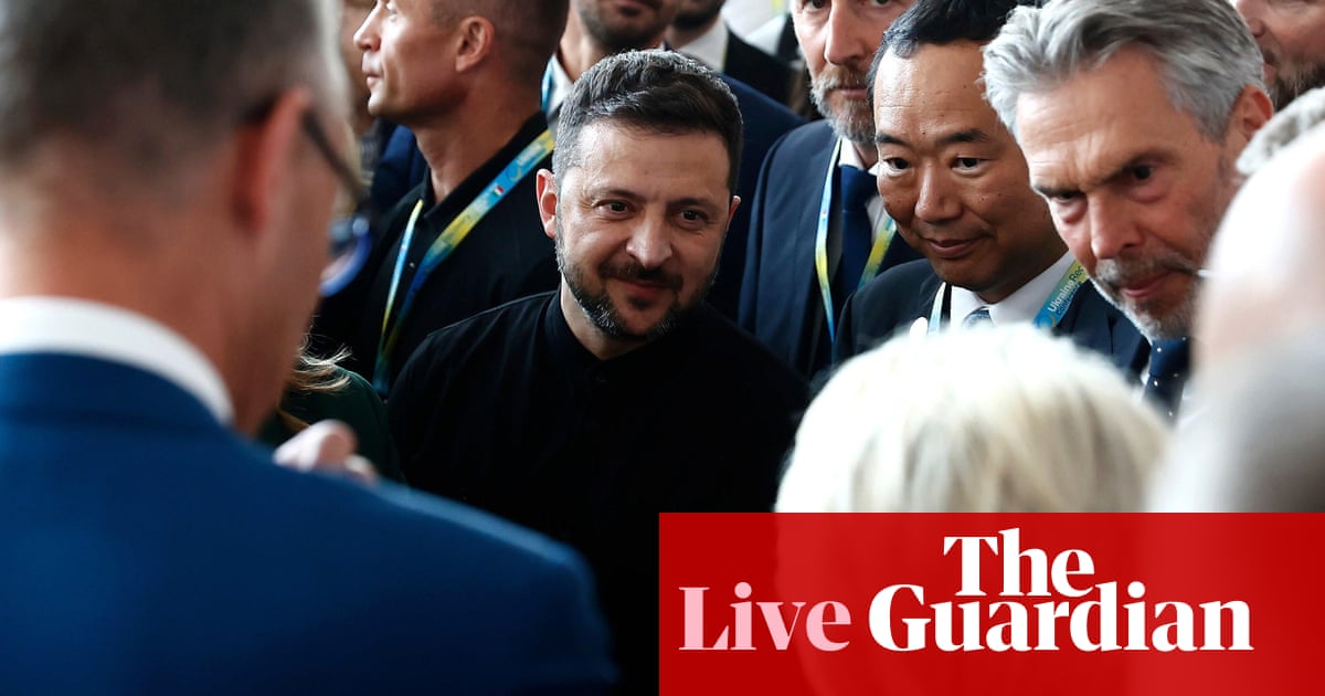 Zelenskyy says he has received positive signals from US over resumption of military aid – as it happened