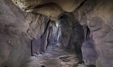 The Vanguard cave, part of the Gorham’s Cave complex, where the discovery was made