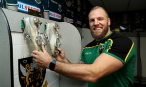 James Haskell hangs up his boots at Northampton. He was capped 77 times for England during an illustrious career.