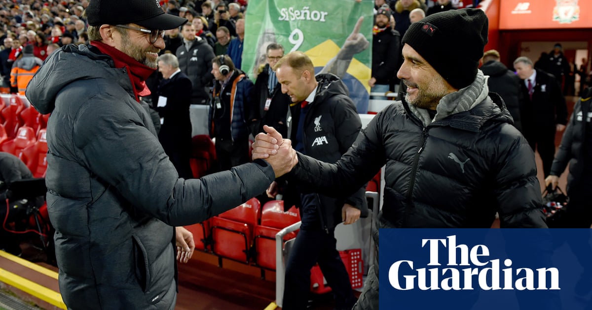 Manchester City raised the bar for us, admits Liverpool’s Jürgen Klopp