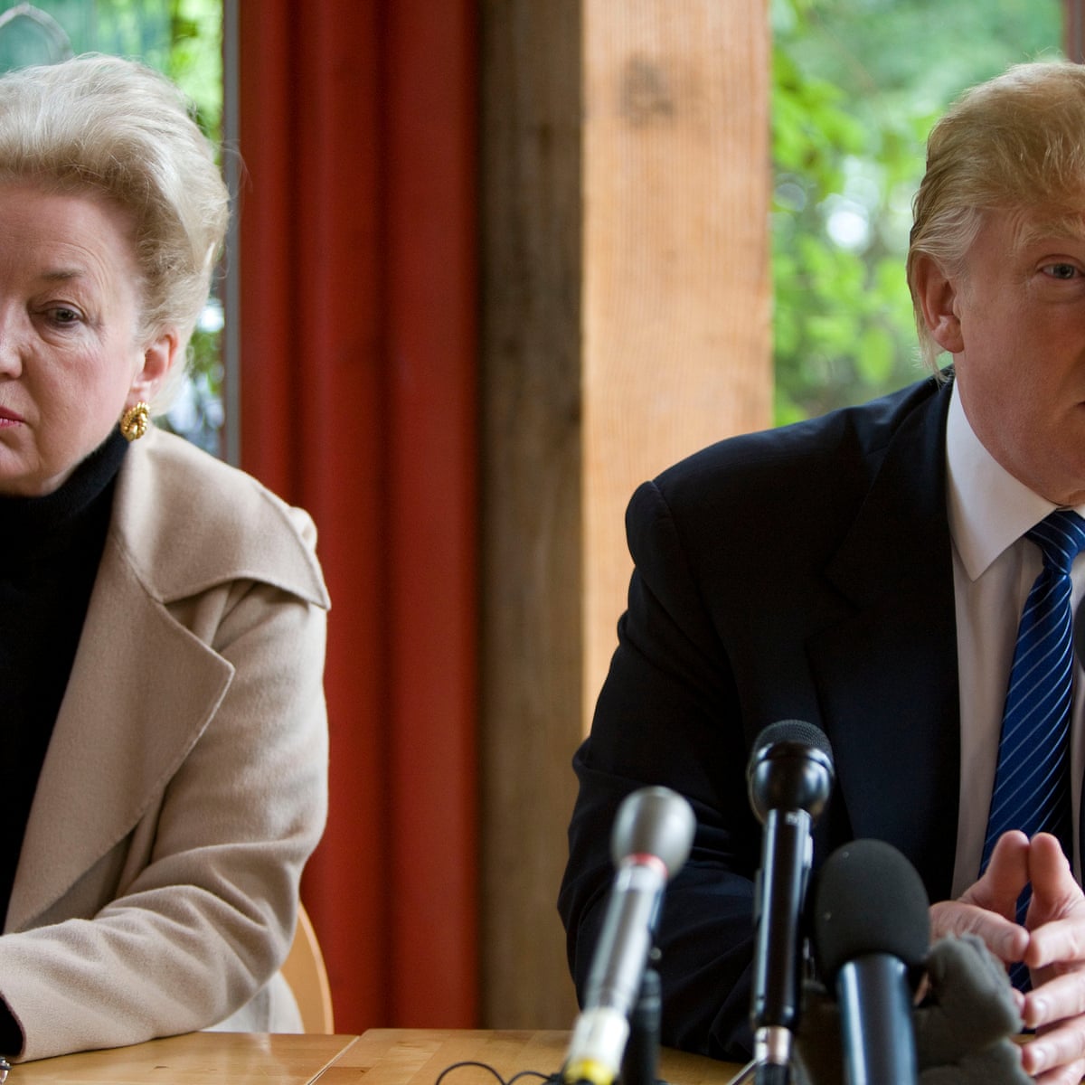 Donald Is Cruel Trump Sister Criticises President In Bombshell Secret Tapes Donald Trump The Guardian