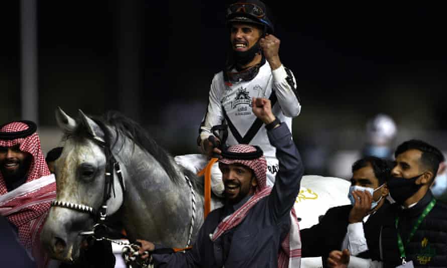 Solo el país ha gastado 60 millones de dólares en la Copa Saudita, el evento de carreras de caballos más rico del mundo.