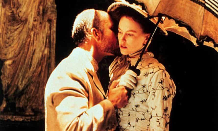 John Malkovich as Gilbert Osmond and Nicole Kidman as Isabel Archer in Jane Campion’s film of The Portrait of a Lady.
