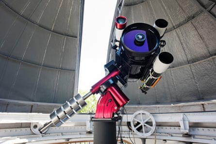 The Annie Maunder astrographic telescope at the Royal Observatory in Greenwich.