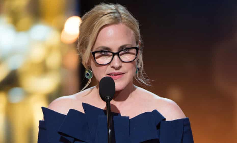 ‘I knew there was going to be some drama’ ... Patricia Arquette at this year’s Oscars ceremony.