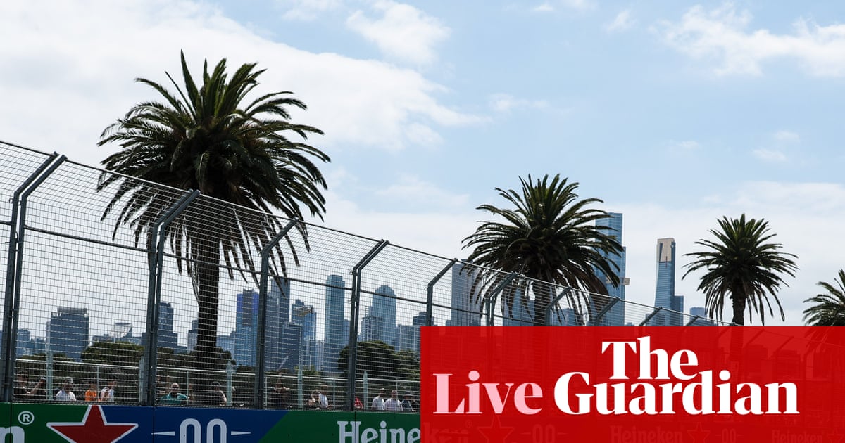 Australian Grand Prix: F1 qualifying – live