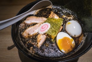 Japanese ramen noodles soup