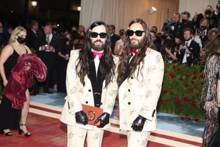 Jared Leto and Alessandro Michele at the Met Gala, New York